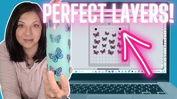 The REAL Secret to Layering Vinyl - SHHHH!! Silhouette Studio Tutorial