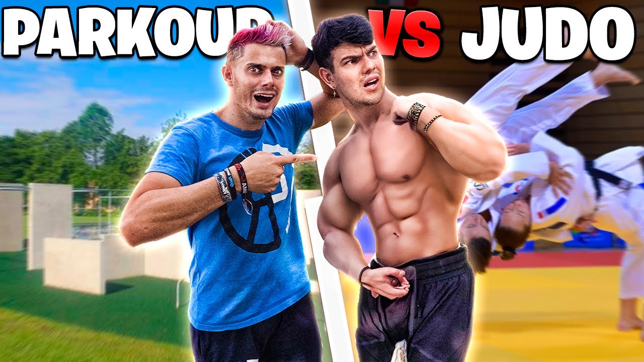 FLEXCIDINE haciendo PARKOUR por PRIMERA VEZ😈 PARKOUR vs JUDO - YouTube