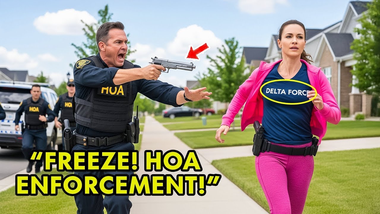 HOA ‘Police’ Pulled a Gun on My Wife—Didn’t Know She’s Delta Force and Still Active!