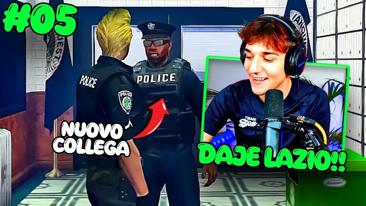 JOAO SAFENJI incontra il NUOVO collega ROMANO | GTA5 RP #05 S03| con ILFUBBE