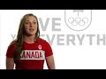 Rosie MacLennan Canadian Olympic Team Give Your Everything