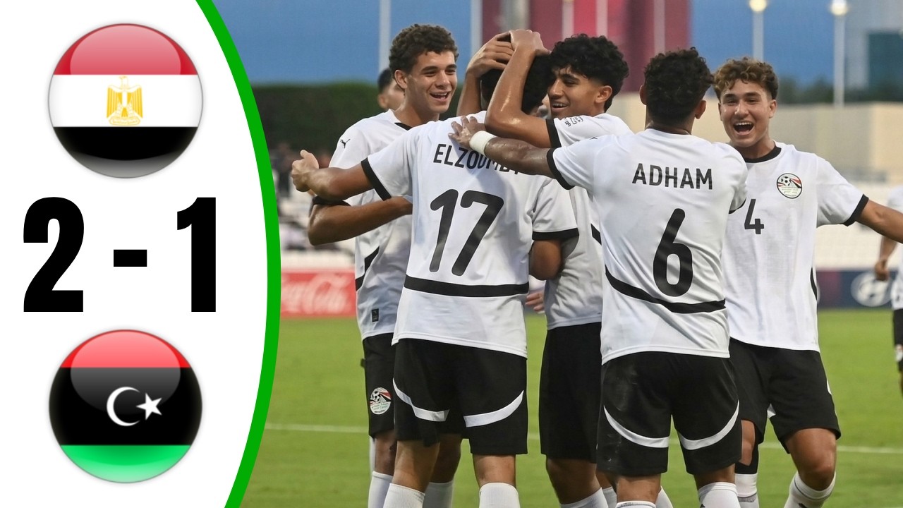 ملخص مباراة مصر وليبيا 2