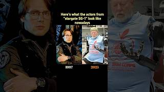 Here's what the actors from 'stargate SG-1' look like nowadays.#funny #celebrity