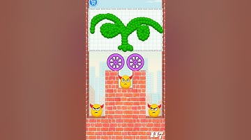 Draw To Smash logic puzzle brain game level 117 #gaming  #shorts #youtubeshorts  #shortfeed