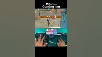 Phone To Mouse Keyboard connect to game play in free fire🖱️⌨️📲 #freefire #mixpro #geekgamer