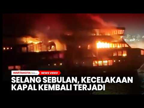 Hanya Selang Sebulan, Kecelakaan Kapal Kembali Terjadi Kini di Selat Sunda