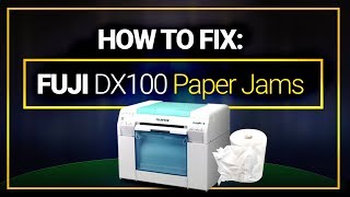 How to Fix Paper Jams in the FUJI DX100 printer