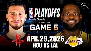 ROCKETS VS LAKERS | LIVE NBA PLAYOFFS Game 5 Play-By-Play Reaction &amp; Scoreboard