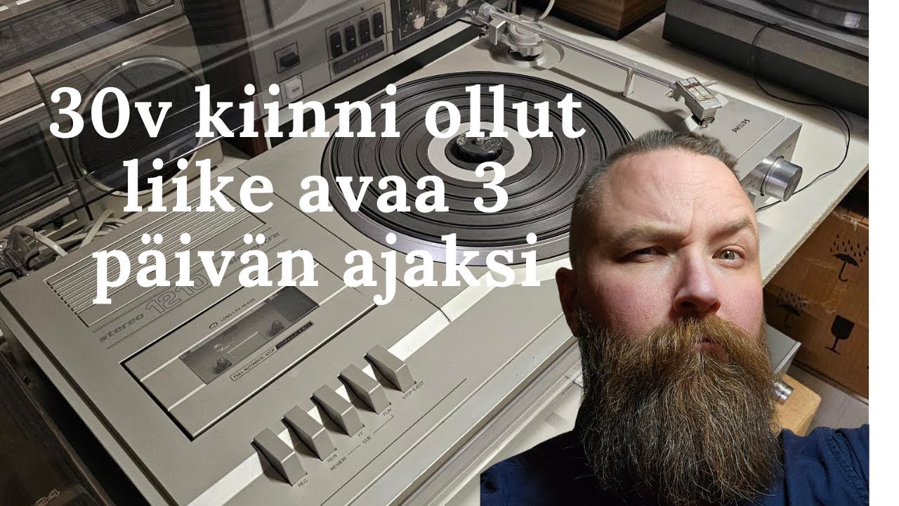 Mitä löytyy 30v kiinni olleen kodinkoneliikkeen varastosta.