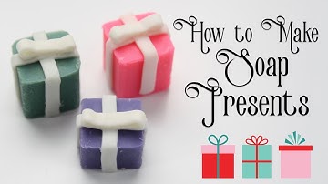 How to Make Soap Presents: Using a Tube Mold and Soap Dough