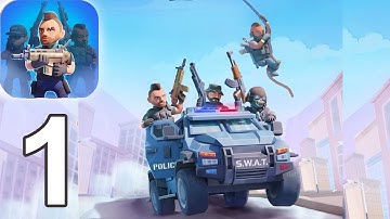 SWAT: Squad Tactics Gameplay Walkthrough Part 1 (iOS Android)