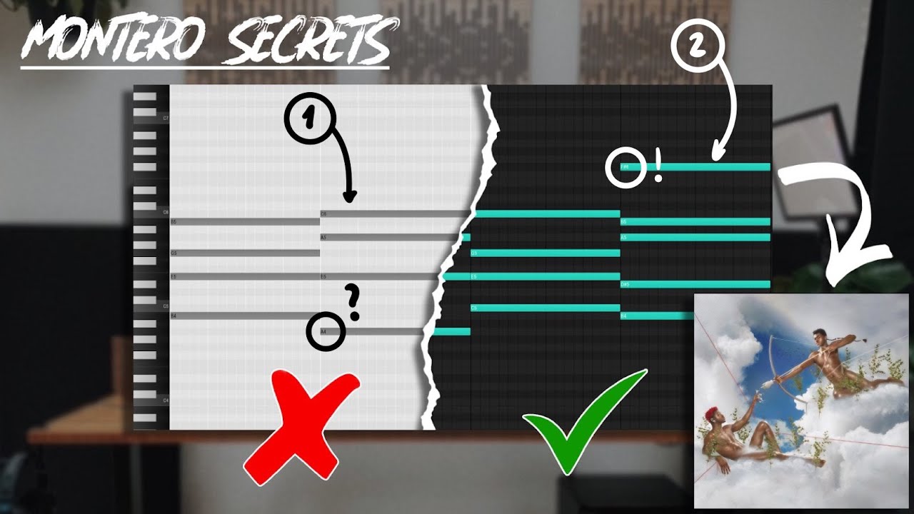 How "MONTERO" by Lil Nas X was made (100% MUSIC THEORY)