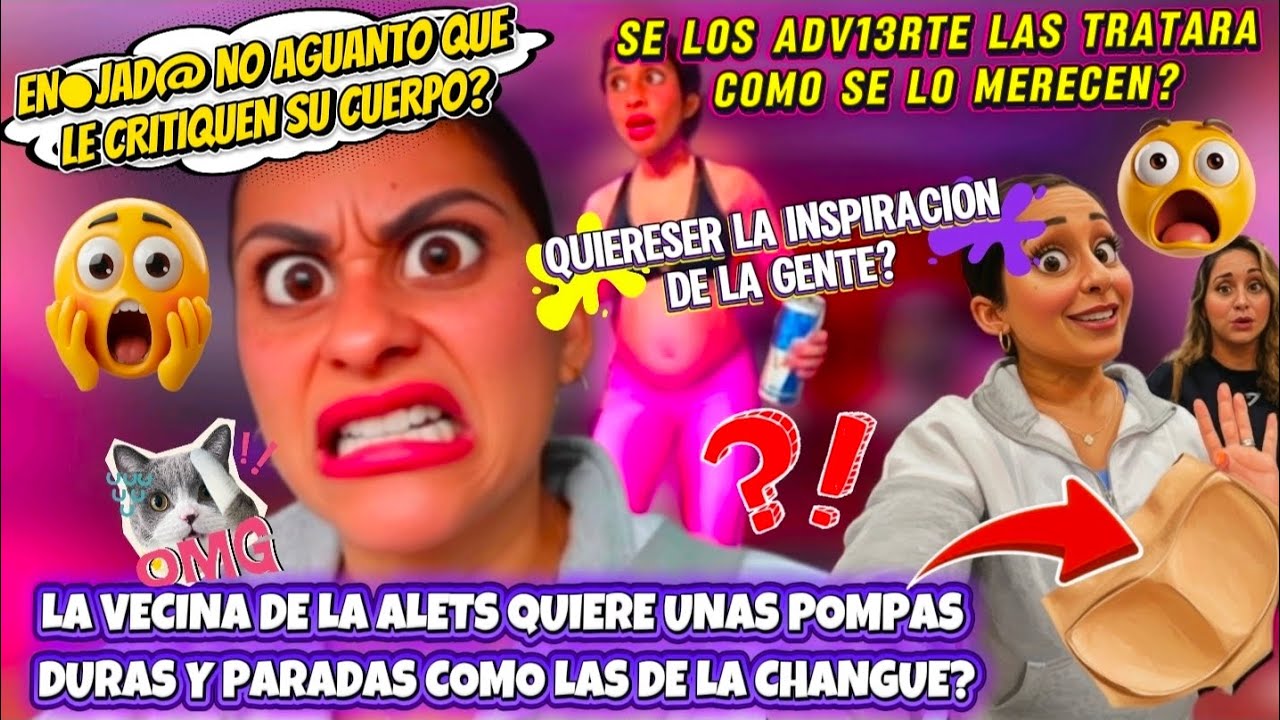🚨EN●JAD@ NO AGUANTO LA CR1T1Ca⁉️ADV1ERTE LAS TRATARA MAL?😱LA VECINA QUIERE UNAS ESPONJAS COMO ELLA?🤭