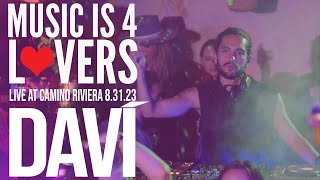 DAVÍ Live at Music is 4 Lovers [2023-08-31 @ Camino Riviera, San Diego] [MI4L.com]