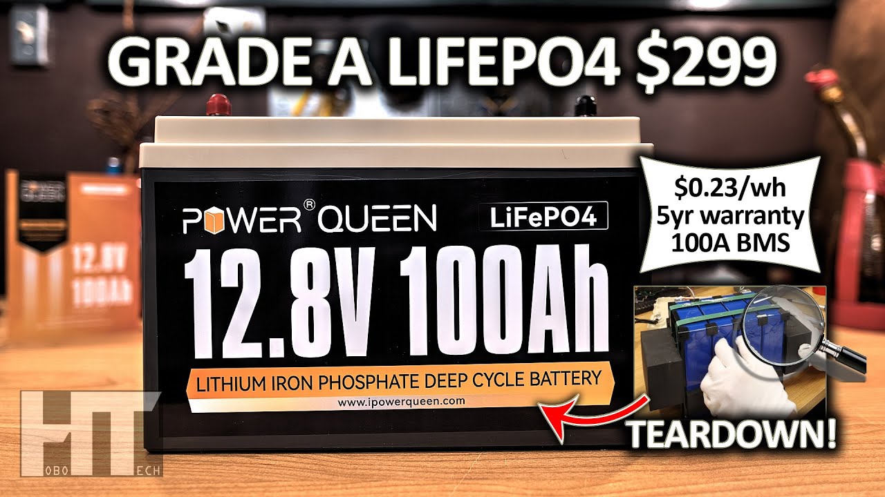 Ultimate Motorhome Battery? Power Queen 200Ah LiFePO4 Battery Tested 