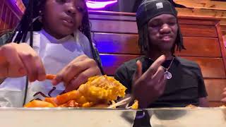 Went to eat with my girlfriend 🫶🏾❤️
