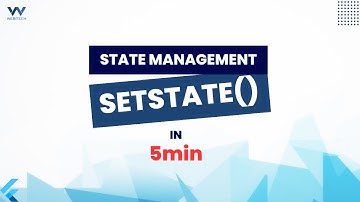 Master Flutter State Management with SetState in Just 5 Minutes | Beginner Tutorial