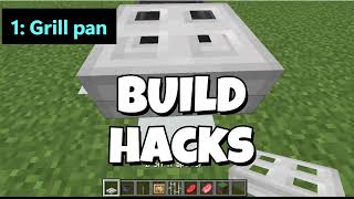 Minecraft build hacks