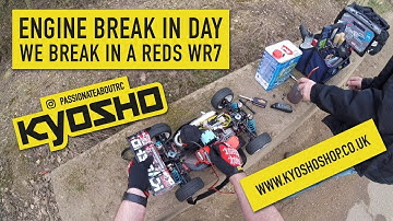 Breaking in a New Reds WR7 Nitro Engine with Corin Ready for Racing