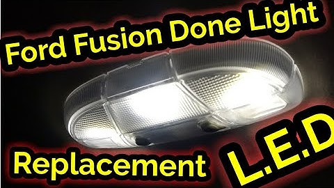 Ford Fusion Dome Light LED Replacement (2006-2012)