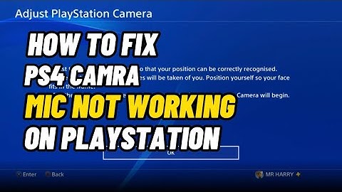 PS4 Camra Mic Not Working Easy Fix ( Easy Method )
