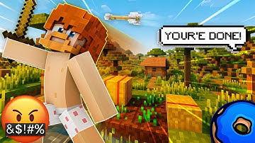 I Dueled NONSTOP For 1 Hour On Donut SMP -- (GONE WRONG😤)