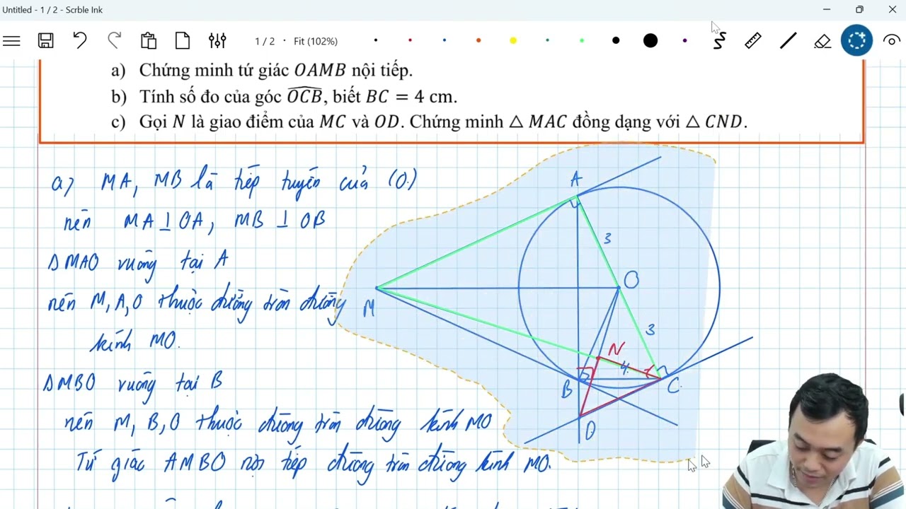 Câu hình vào 10 đề Tỉnh Bắc Kan