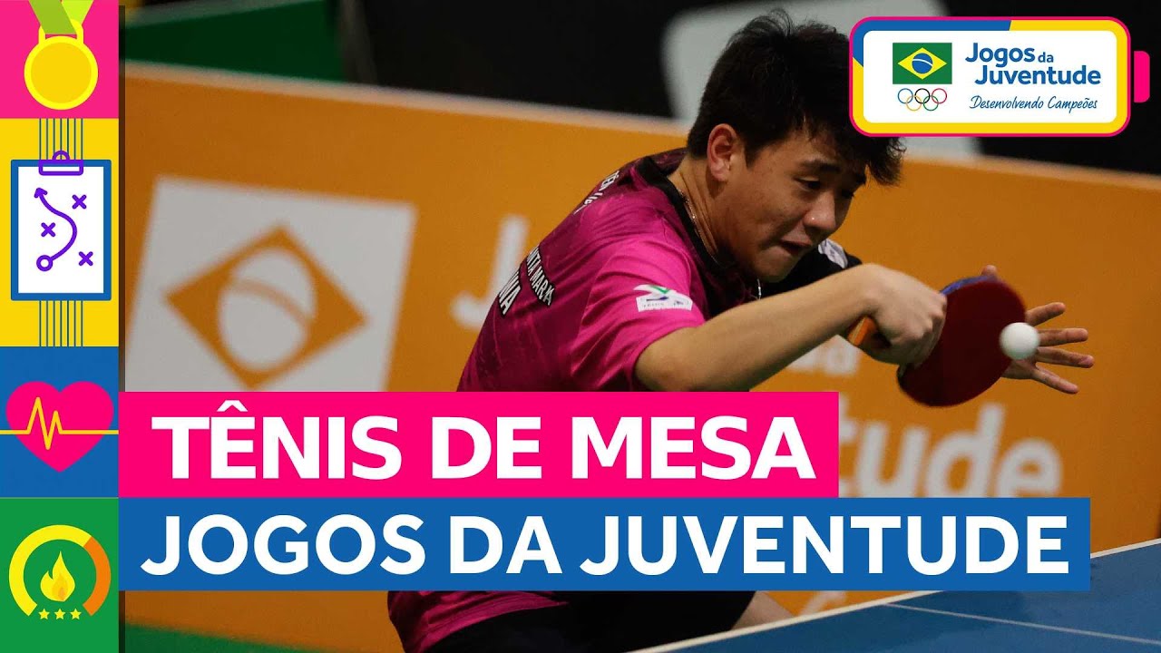 JOGOS DA JUVENTUDE 2023 - Tênis de Mesa - AO VIVO 