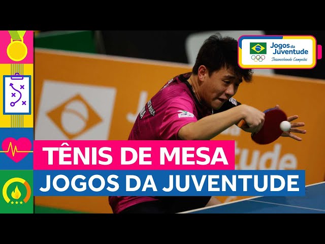 JOGOS DA JUVENTUDE 2023 - Tênis de Mesa - AO VIVO 