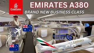 Emirates A380 BRAND NEW Business Class | NZ to AUS