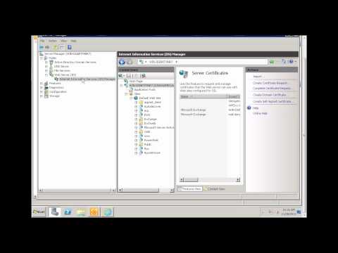 How to configure Outlook Anywhere in Exchange 2010 - Part 1