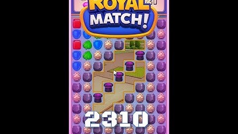 Royal Match Level 2310 - No Boosters Gameplay