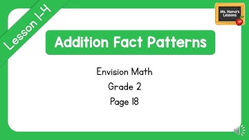 L 1 4 Addition Fact patterns page 18