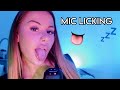 ASMR I Mic licking and mouth sounds, inaudible, eating, kiss ... ???? ???? 