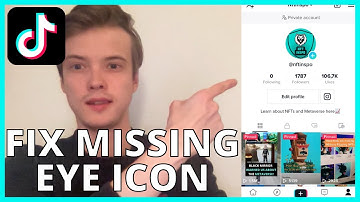 How To Fix TikTok Missing Eye Icon | TikTok Profile Views (2022)