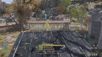 Fallout 76, from Camp overseers up to fight 🤣
