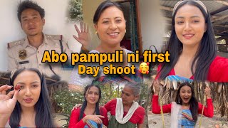 🥰Abo pampuli ni first day shoot😊😍…Baksa soufwilaibai Angha||PUJA BORO|| Jwhwlao Jangila ni bts❤️