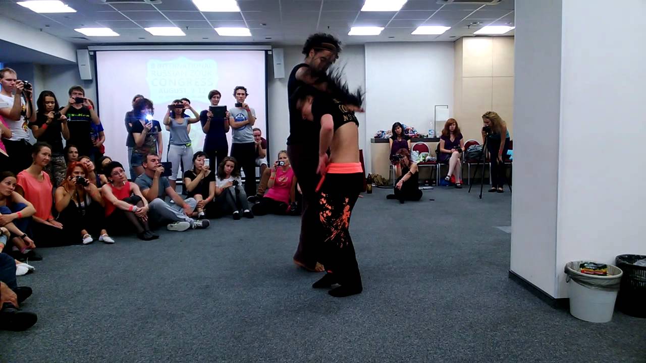 XANDY & EVELYN ZOUK DEMO - Russian Zouk Congress in St. Petersbrug 2013!