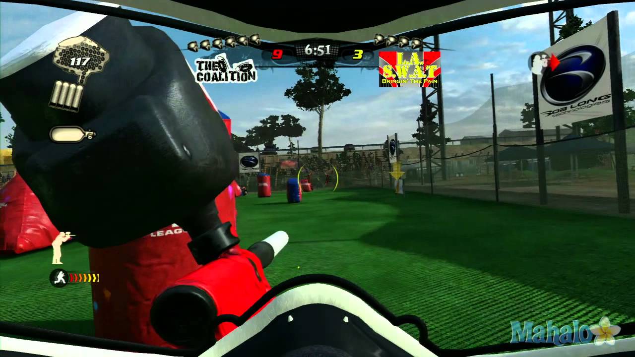 NPPL Championship Paintball 2009 XPSL Nevada Match 3 YouTube