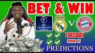 Football Prediction Today 07-04-2026 Betting Tips Today Safe Investments