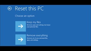 Reset Windows: Windows 10, 8, 8.1. Factory Reset Windows