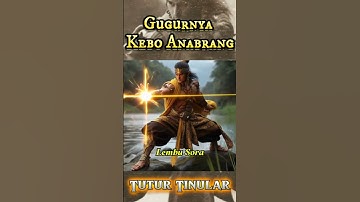 Gugurnya Kebo Anabrang (aigenerated) #tuturtinular #keboanabrang #ranggalawe #majapahit