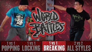 Frog - Russia vs Bboy Wild - Costa Rica at HHI2017 World Battles Breaking Top 4