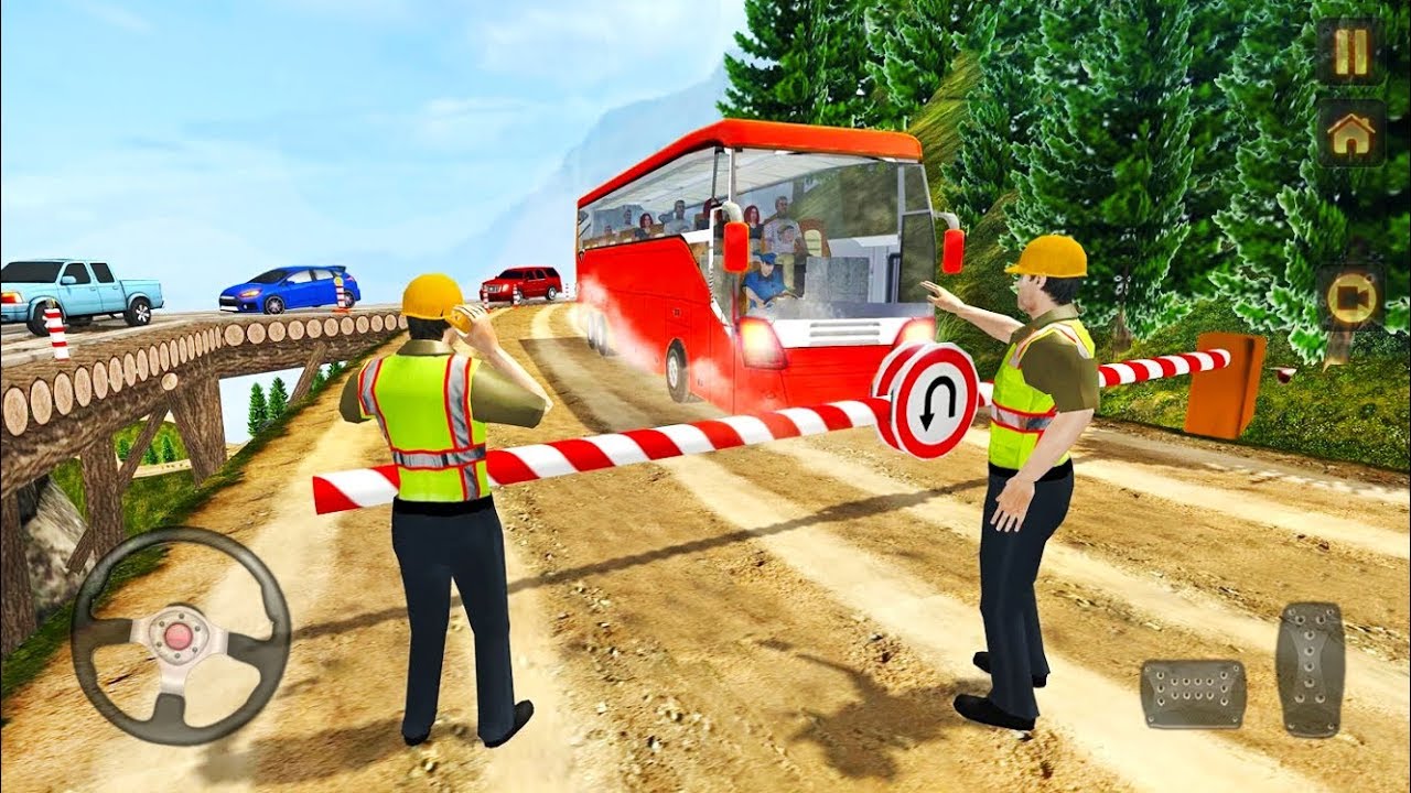 Off-Road Coach Bus Driving - Passengers Transport Simulator - Android Gameplay