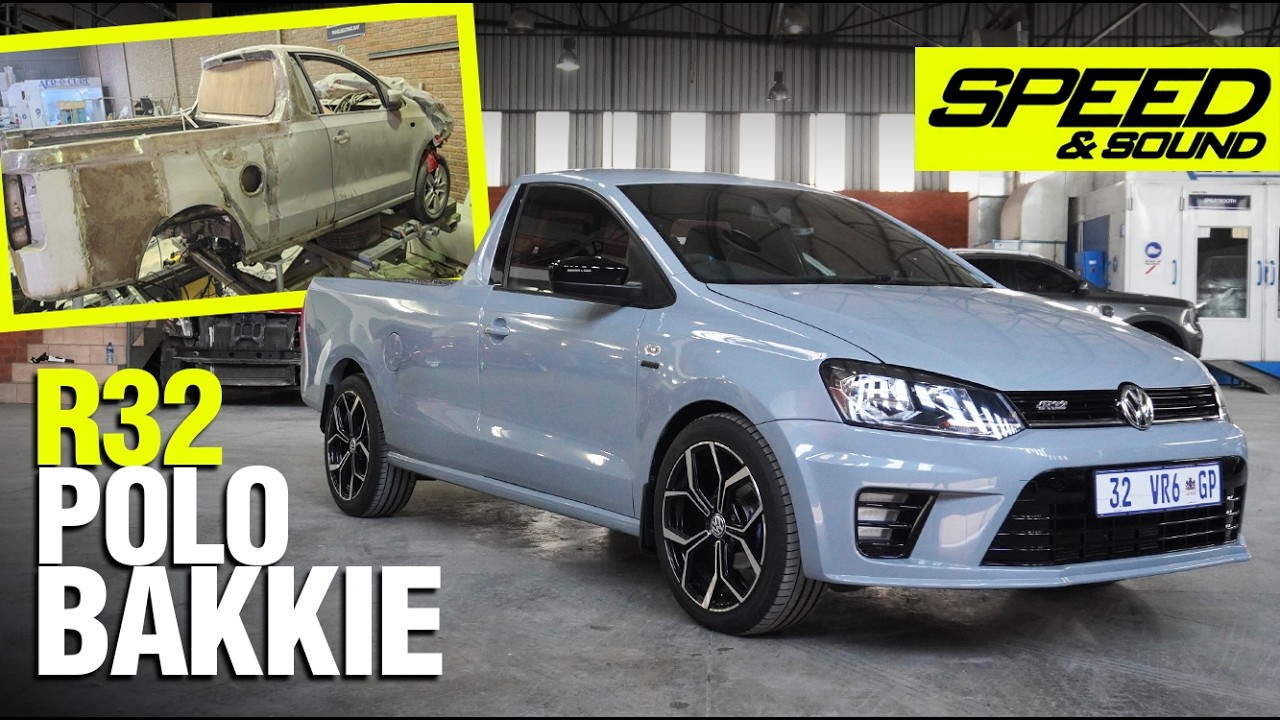 He Built an R32-Powered Polo Bakkie.