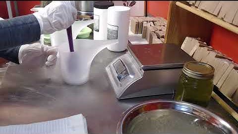 Dual Lye Shaving Soap Making with Art Soap Life