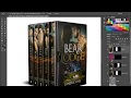 Make 3D Boxed Book Sets in Photoshop - PSD Mockups