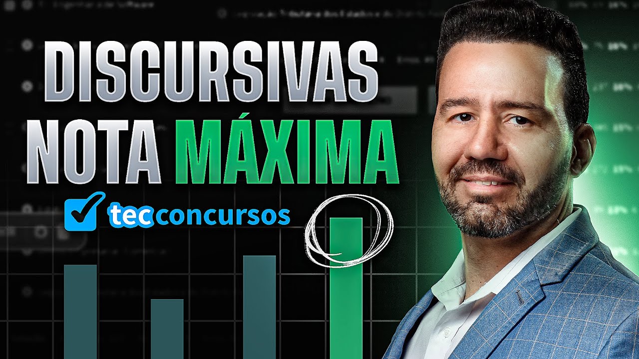 Estudando discursivas pelo Tec Concursos com o Prof Cliffer Mello