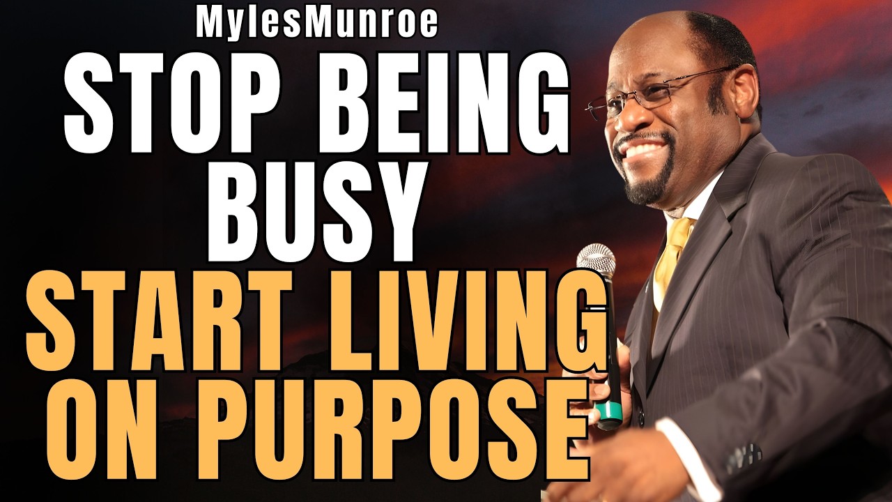 STOP Being Busy—Start Living on PURPOSE | The Order That Unlocks Your Destiny