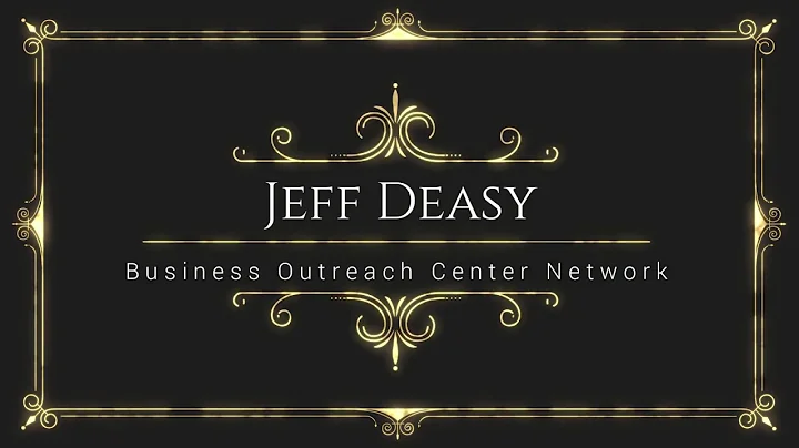 Jeff Deasy, Business Consultant and Mentor